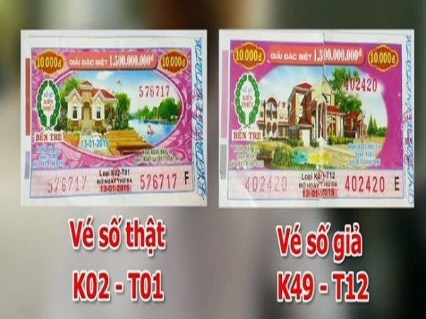 Cảnh giác với vé số giả và những hệ lụy về pháp luật 1 Cảnh giác với vé số giả và những hệ lụy về pháp luật 1